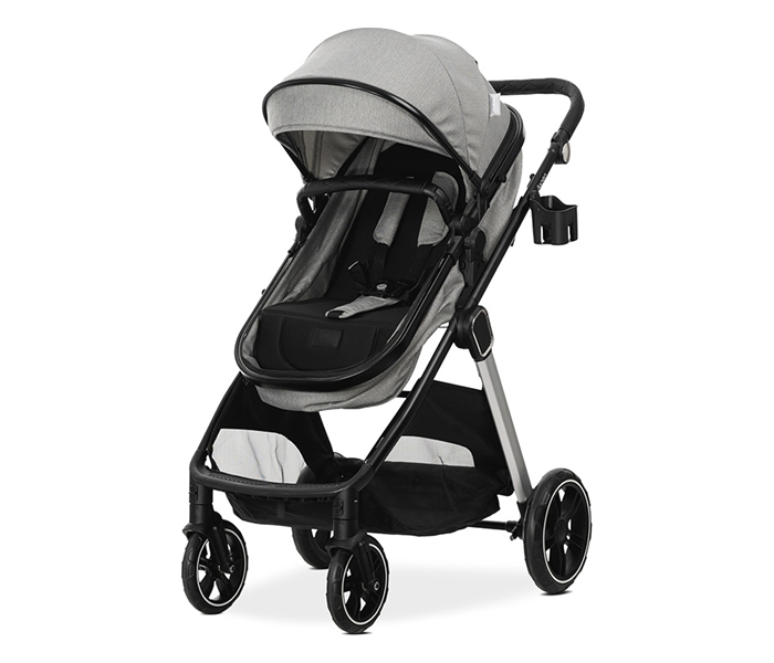 LORELLI KOLICA ZA BEBE 3u1 ASPEN SA TRANS.SEDISTEM+ADAPTERI - GREY - Slika 2