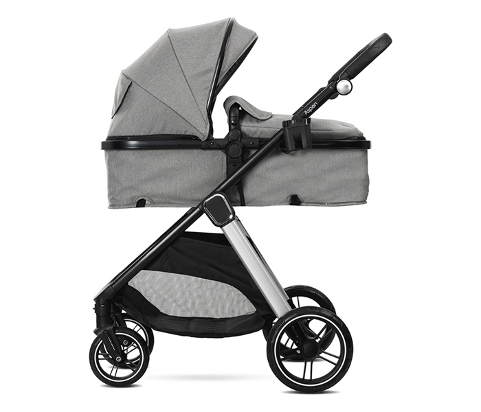 LORELLI KOLICA ZA BEBE 3u1 ASPEN SA TRANS.SEDISTEM+ADAPTERI - GREY - Slika 4