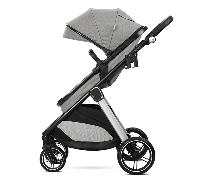 LORELLI KOLICA ZA BEBE 3u1 ASPEN SA TRANS.SEDISTEM+ADAPTERI - GREY - Slika 6