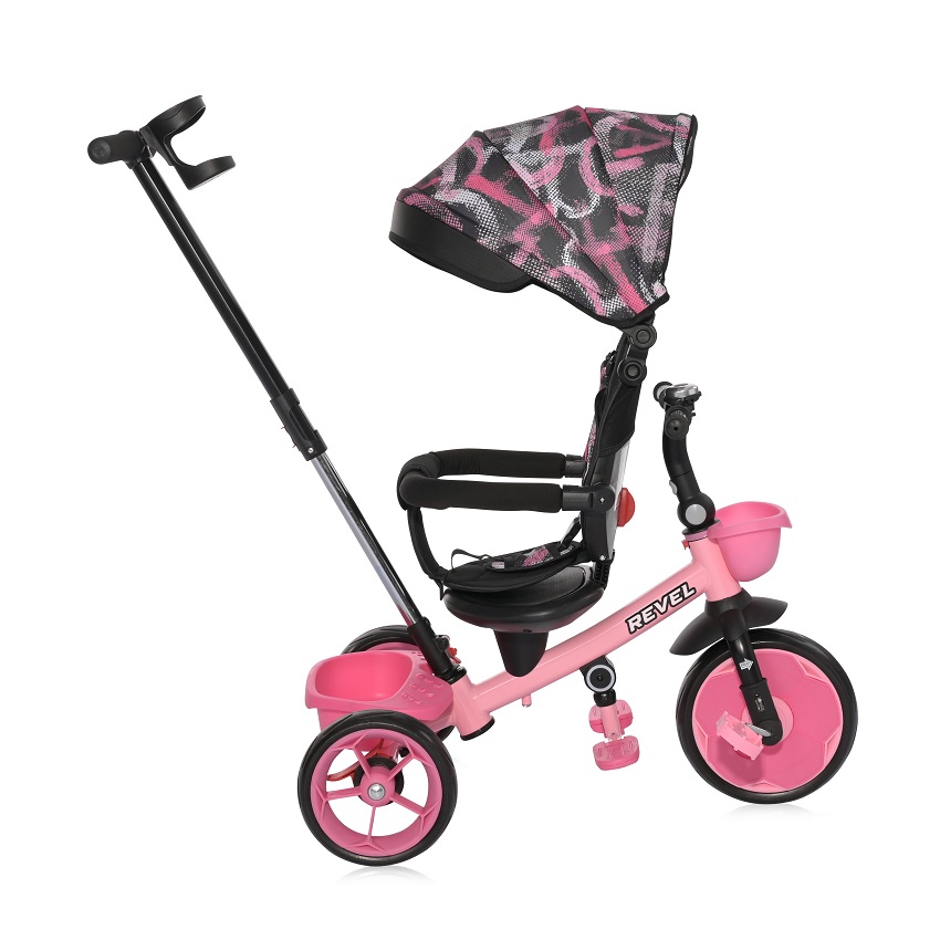 LORELLI TRICIKL REVEL - PINK GRUNGE - Slika 8