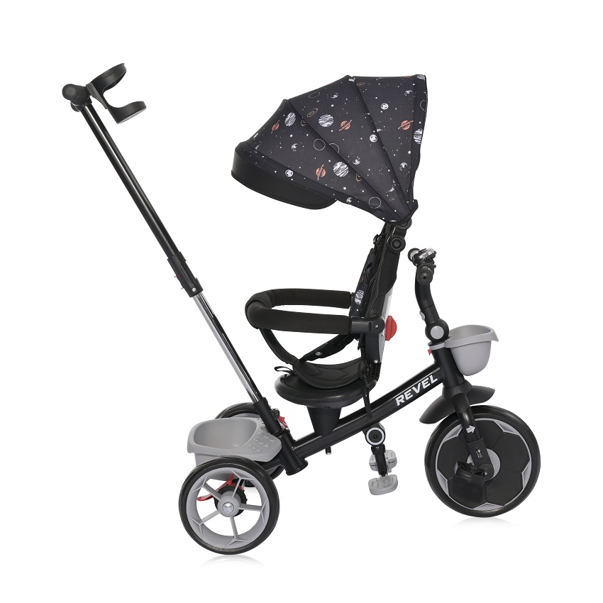 LORELLI TRICIKL REVEL - BLACK COSMOS - Slika 8