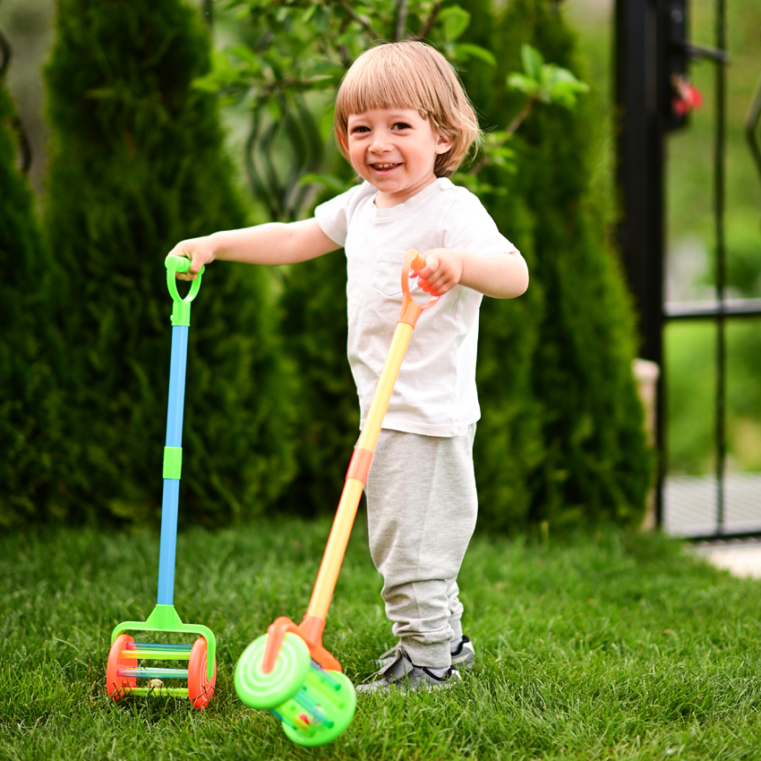 LORELLI TOYS IGRACKA ZA GURANJE SA LOPTICOM - BLUE - Slika 2
