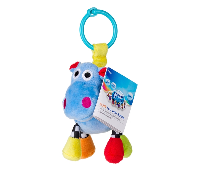CANPOL BABIES IGRACKA SA ZVECKOM CRAZY ANIMALS 0m+ (6 dezena) - Slika 7