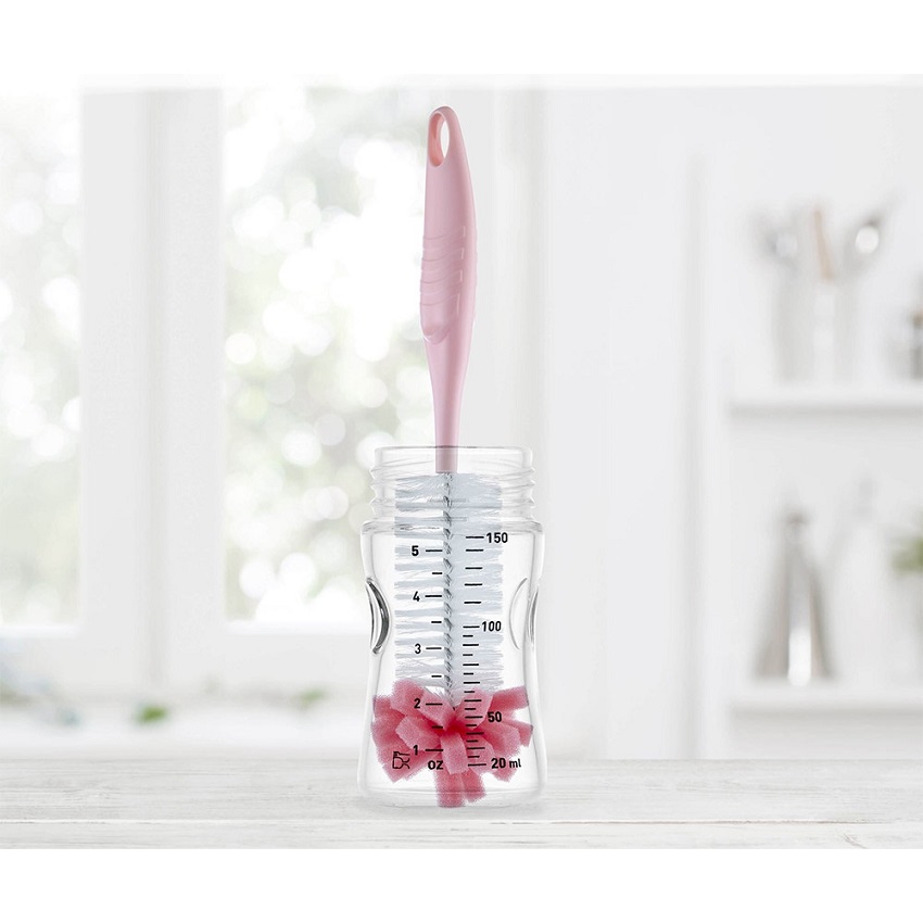 BABYJEM CETKA ZA CISCENJE FLASICA - PINK - Slika 2