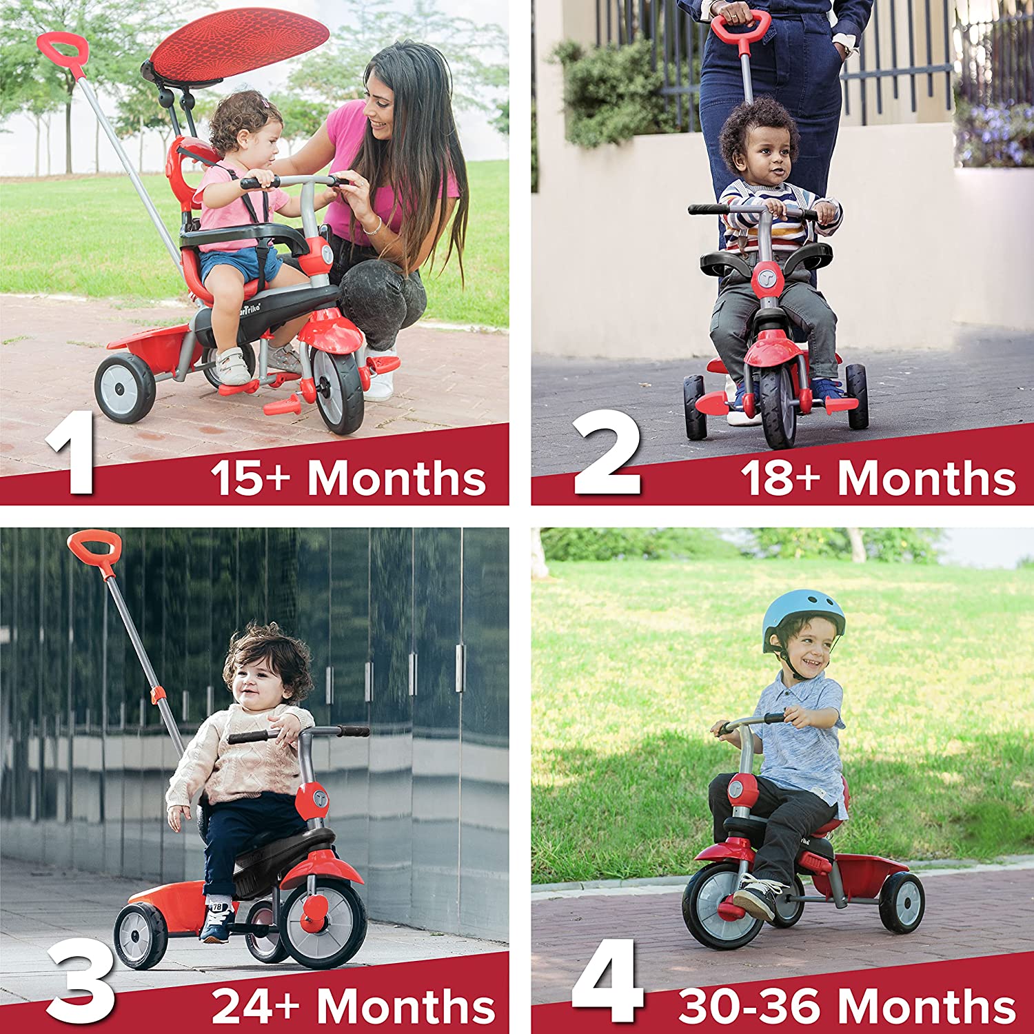 SMART TRIKE TRICIKL ZOOM - CRVENI - Slika 4