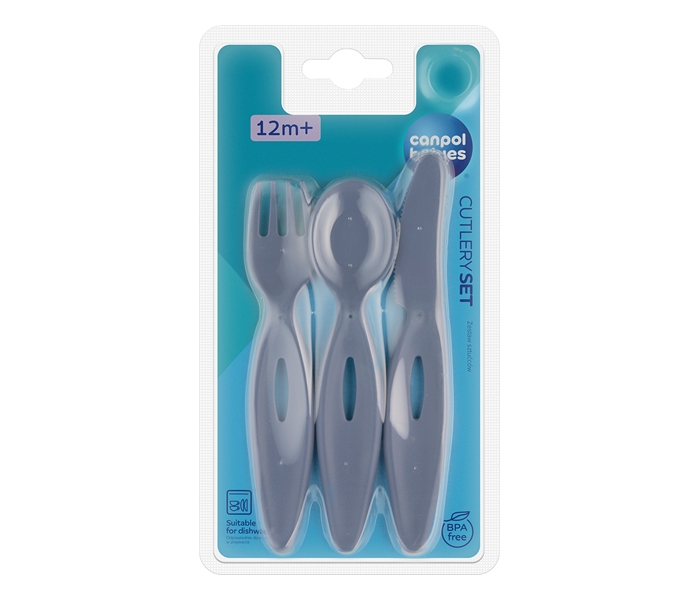 CANPOL BABIES PRIBOR ZA HRANJENJE (12m+) - BLUE 31/418 - Slika 3