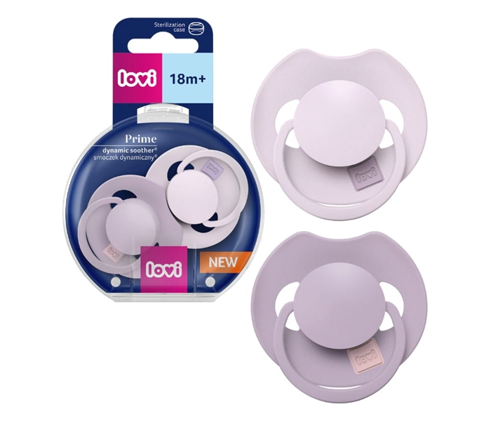 LOVI PRIME SILICONE DYNAMIC VARALICA 18M+ (2KOM) - LILAC/VIOLET 34/423 - Slika 2