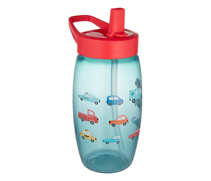CANPOL BABIES SPORTSKA SOLJA SA SAVITLJIVIM KLJUNOM OD 400ML CARS 56/618_BLU - Slika 2