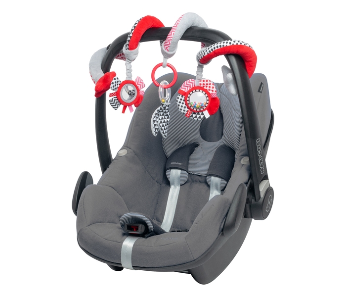 CANPOL BABIES PLISANA IGRACKA ZIG ZAG - RED 68/063 - Slika 4