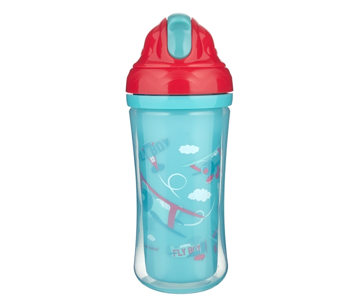 CANPOL BABIES SOLJA SA SLAMCICOM 260ml (12m+) - PLANES 74/052 - Slika 2