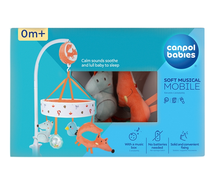 CANPOL BABIES MUZICKA VRTESKA (0m+) - FOX 75/201 - Slika 3