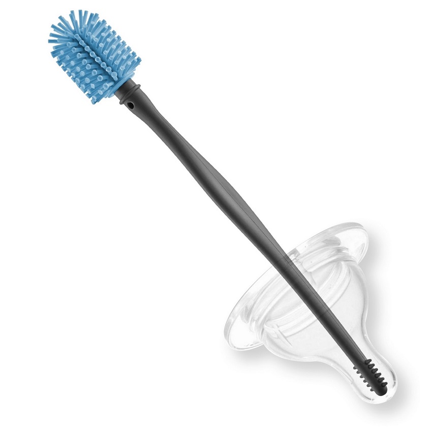 BABYJEM SILIKONSKA CETKA ZA FLASICE - BLUE - Slika 7