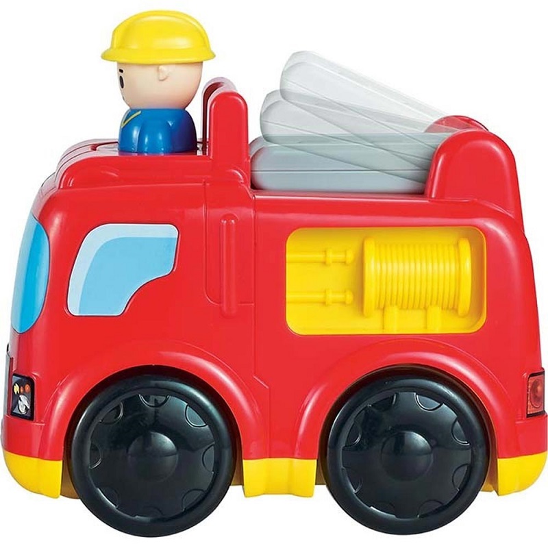 INFUNBEBE IGRACKA ZA BEBE PRESS N GO FIRE ENGINE - Slika 2