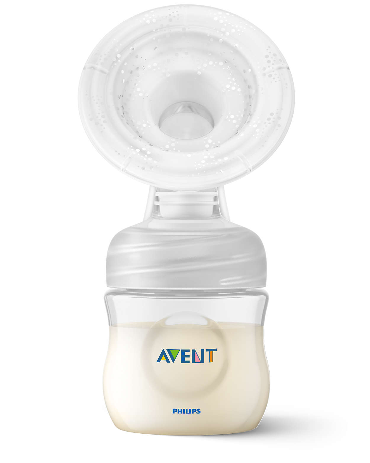 AVENT MANUELNA PUMPICA, SET ZA IZMAZANJE NATURAL (flasice, tufer, via solja sa adapterom) - Slika 6
