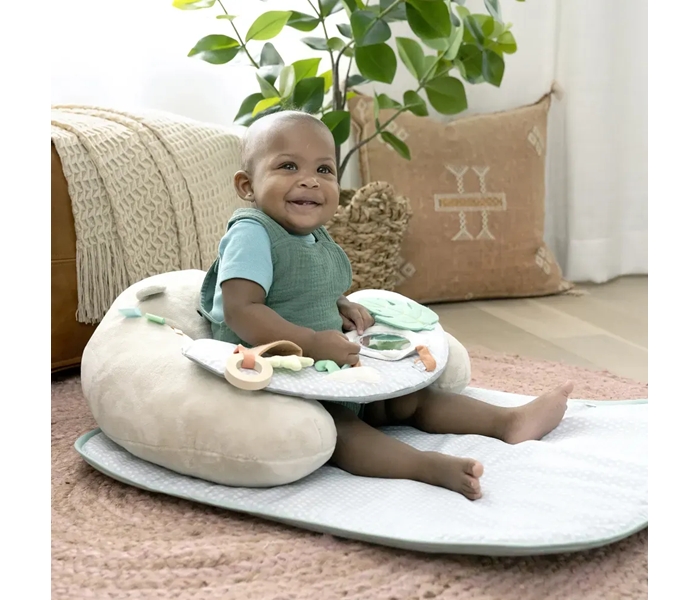 KIDS II INGENUITY PODLOGA ZA IGRU 12629 COZY PROP™ 4-U-1 SIT UP & PROP - NATE™ 0-36M - Slika 4