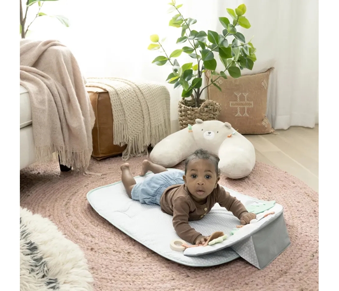 KIDS II INGENUITY PODLOGA ZA IGRU 12629 COZY PROP™ 4-U-1 SIT UP & PROP - NATE™ 0-36M - Slika 2