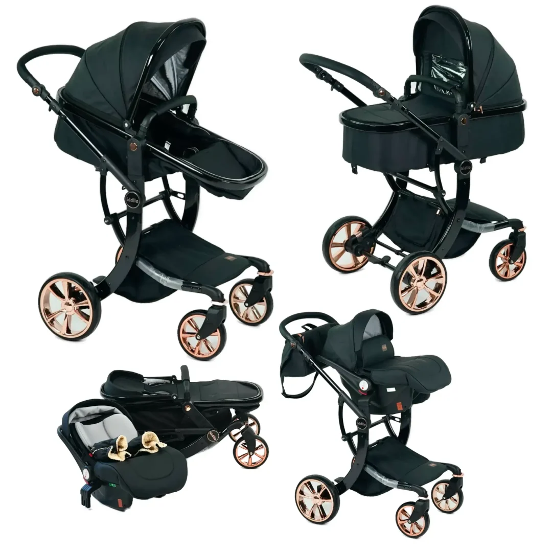 Kolica za bebe Kidilo G10-C 3 u 1 - Slika 3