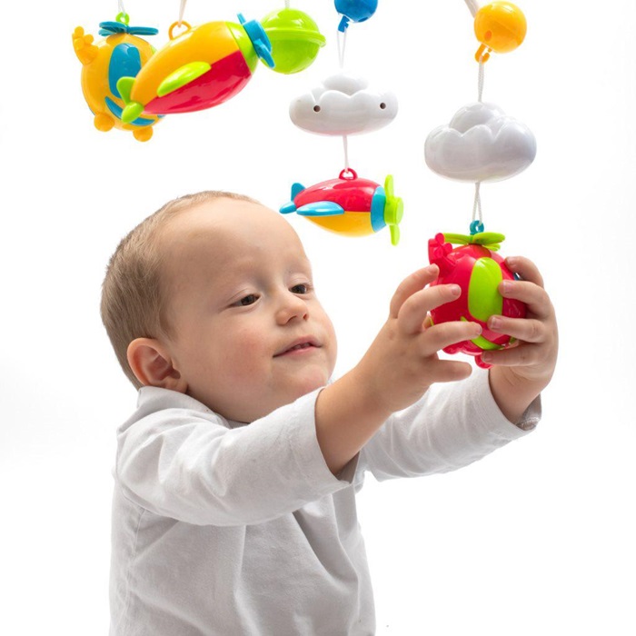 BBO TOYS MUZICKA VRTESKA AVIONI 0m+ (HE0304) - Slika 5