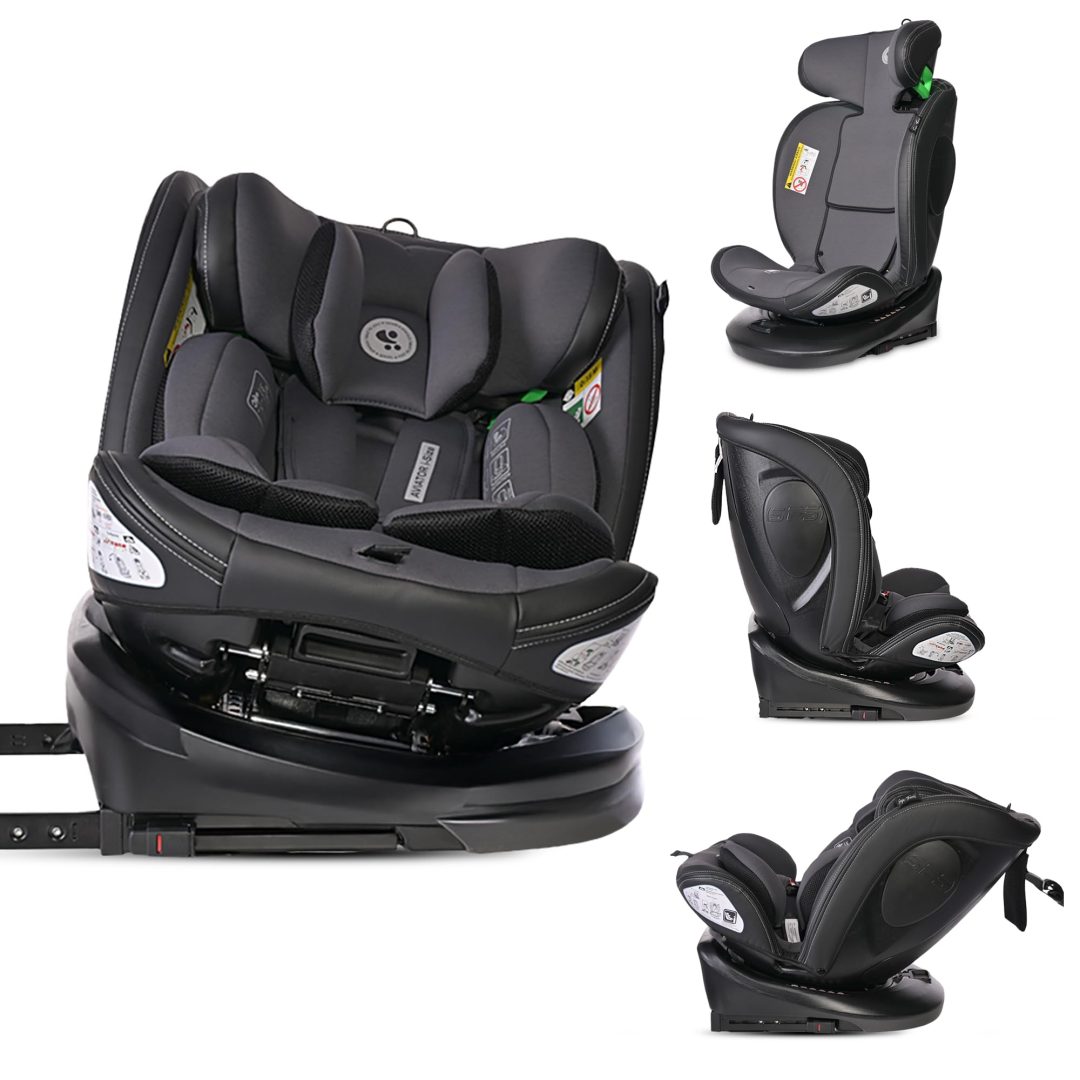 LORELLI AUTO SEDISTE AVIATOR I-SIZE ISOFIX (40-150cm) - GREY - Slika 2