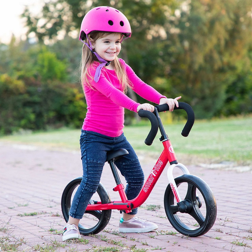 SMART TRIKE BICIKL FOLDING - BALANCE BIKE RED