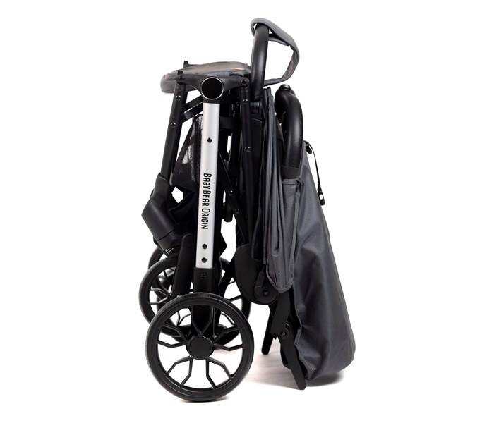 BBO KOLICA ZA BEBE (K868) COMPACT - DARK GREY - Slika 5