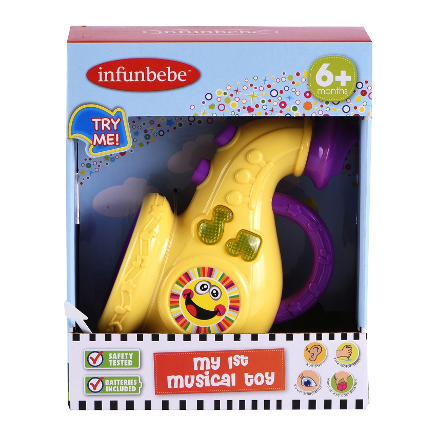 INFUNBEBE IGRACKA SAKSOFON 6M+ SA ZVUKOM - Slika 2