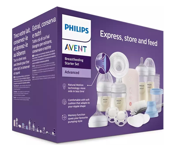 AVENT GIFT SET ZA DOJENJE SA ELEKTRICNOM PUMPICOM 1791 - Slika 2