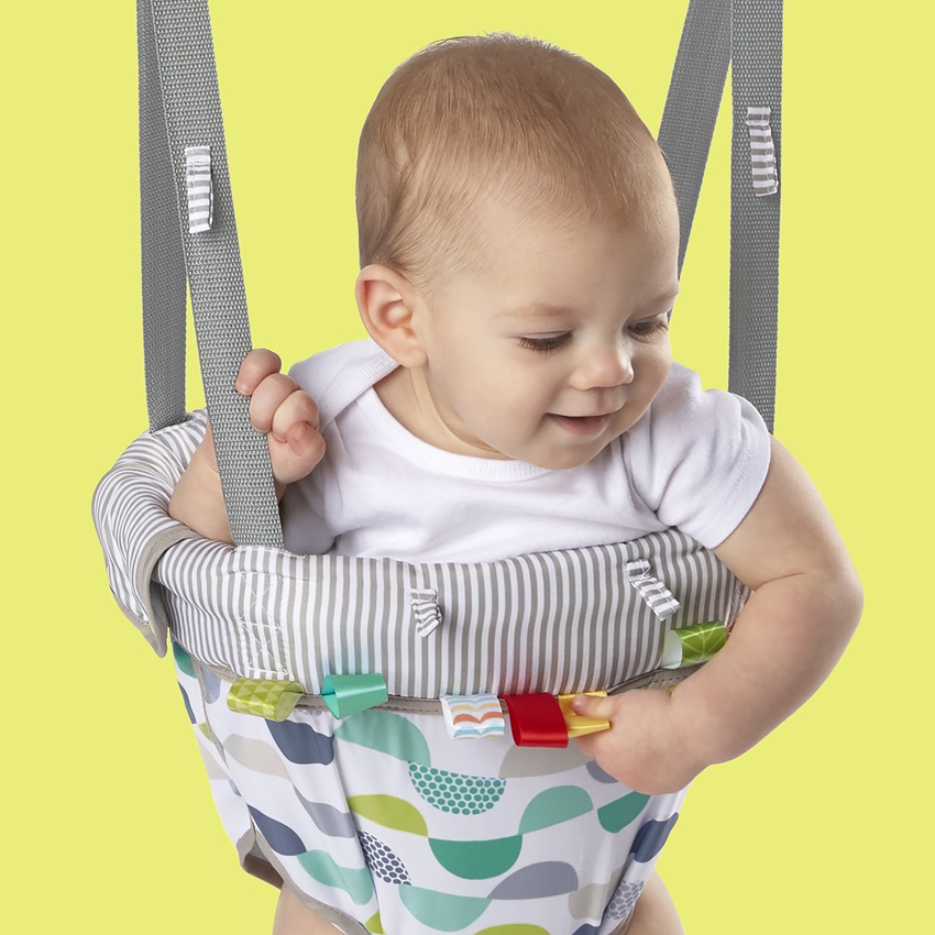 KIDS II BRIGHT STARTS DZAMPER ZA VRATA PLAYFUL PARADE 11619 - Slika 7