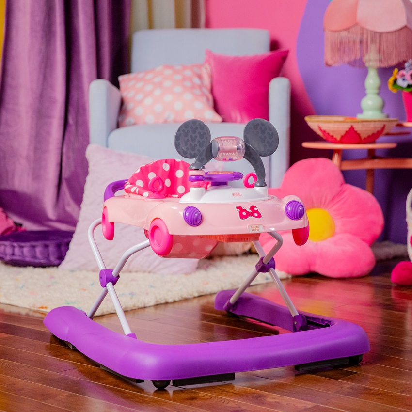 KIDS II DISNEY DUBAK 3-IN-1 MINNIE MOUSE GO, GO BOWS™ 6-24M - Slika 6