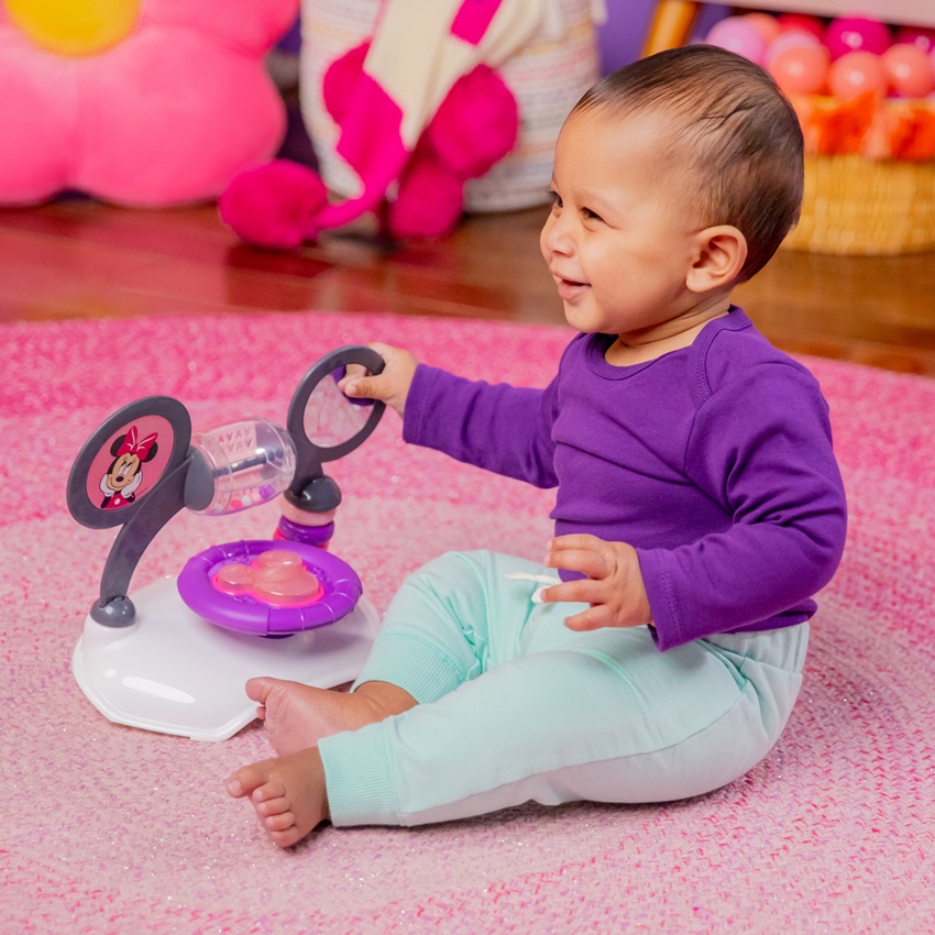 KIDS II DISNEY DUBAK 3-IN-1 MINNIE MOUSE GO, GO BOWS™ 6-24M - Slika 7
