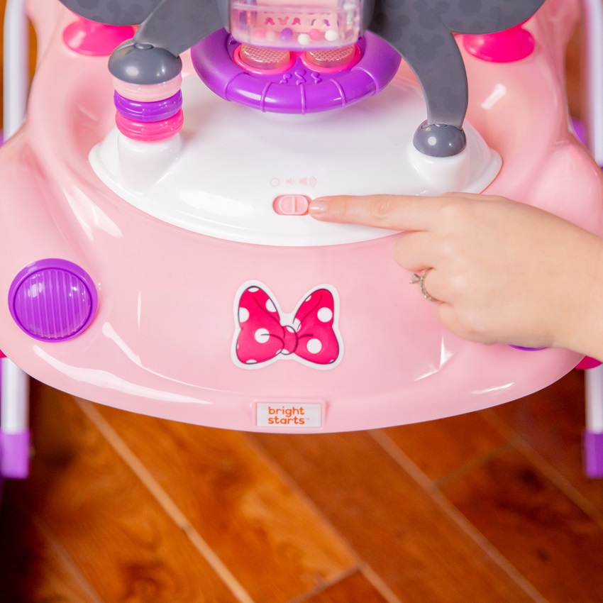 KIDS II DISNEY DUBAK 3-IN-1 MINNIE MOUSE GO, GO BOWS™ 6-24M - Slika 8