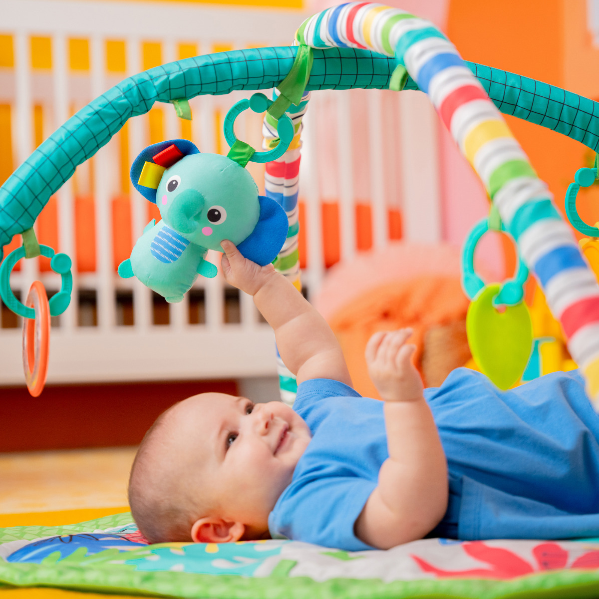 KIDS II BRIGHT STARTS PODLOGA ZA IGRU - WILD WIGGLES™ 16814 - Slika 3