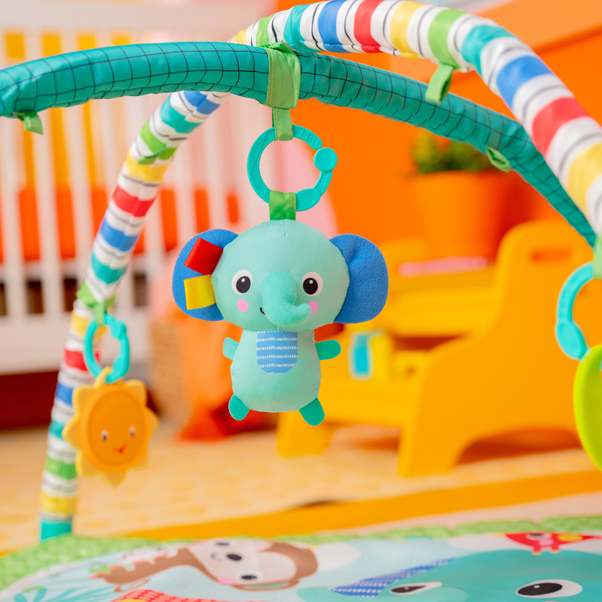 KIDS II BRIGHT STARTS PODLOGA ZA IGRU - WILD WIGGLES™ 16814 - Slika 4