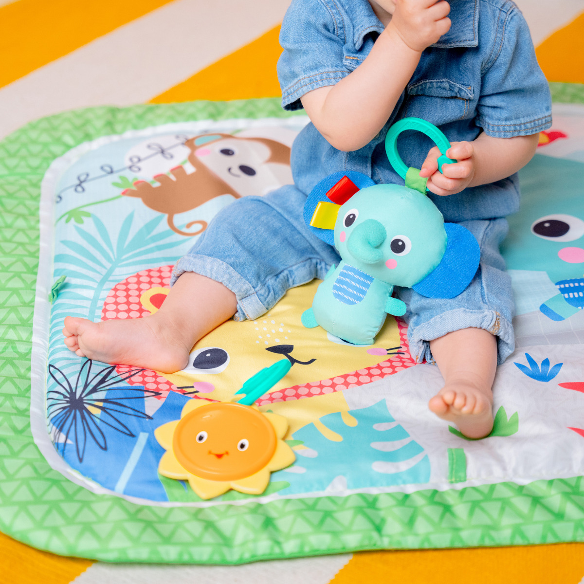 KIDS II BRIGHT STARTS PODLOGA ZA IGRU - WILD WIGGLES™ 16814 - Slika 6