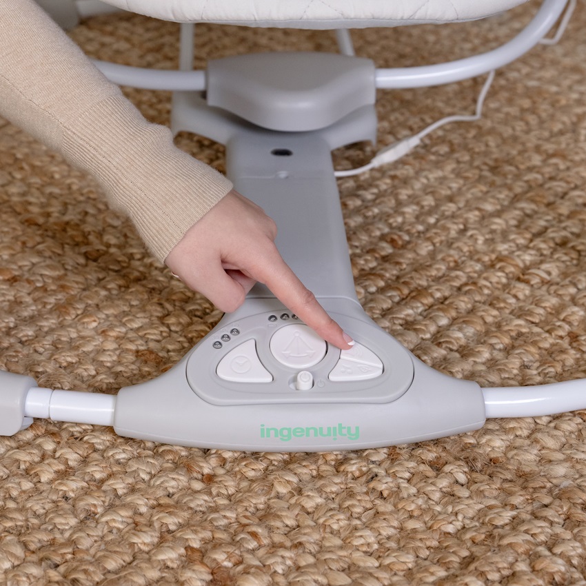 KIDS II INGENUITY LJULJASKA - COZY SPOT™ SWING ‘N GO 0-9M - Slika 5
