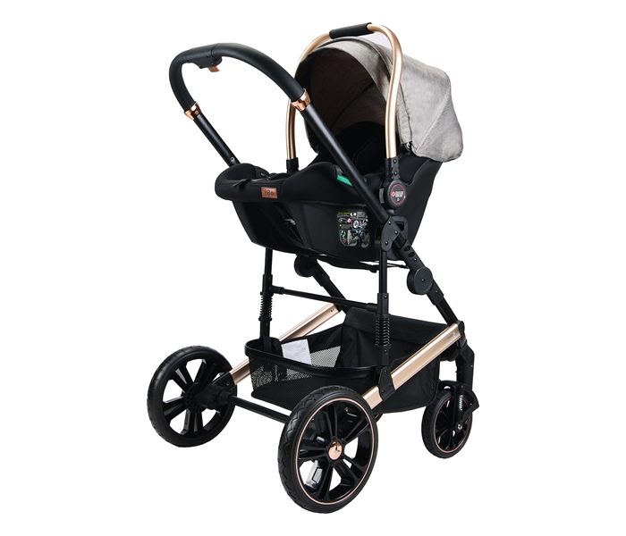 BBO KOLICA ZA BEBE (U8) MEGAMOVE SET - MOCHA - Slika 7