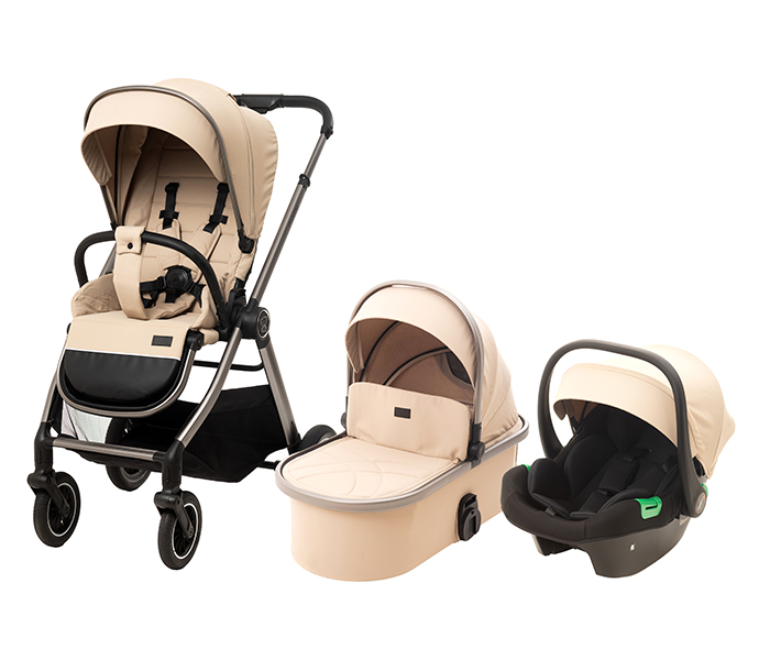 BBO KOLICA ZA BEBE 3u1 CHARM (QB622A) – BEIGE - Slika 4