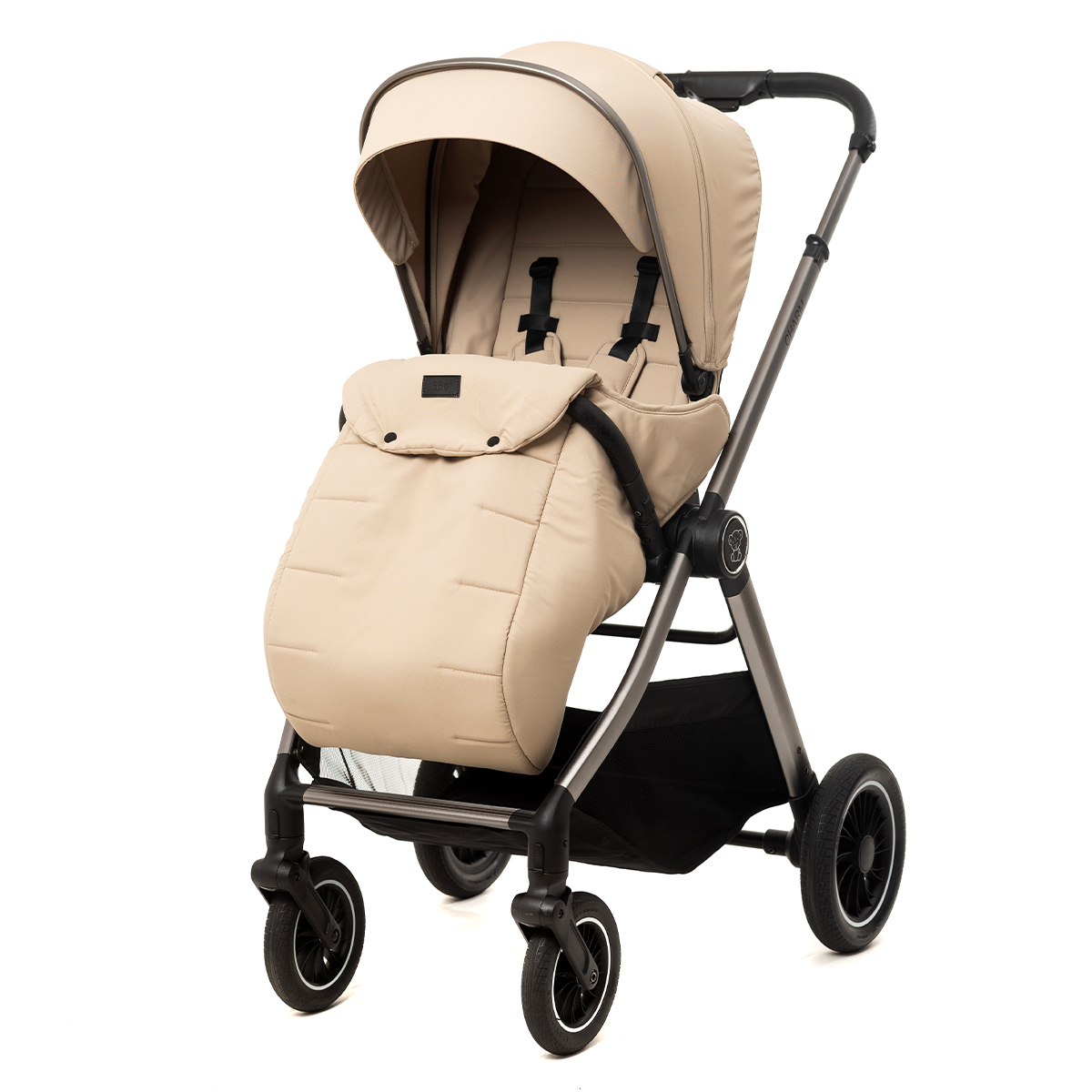 BBO KOLICA ZA BEBE 3u1 CHARM (QB622A) – BEIGE - Slika 2