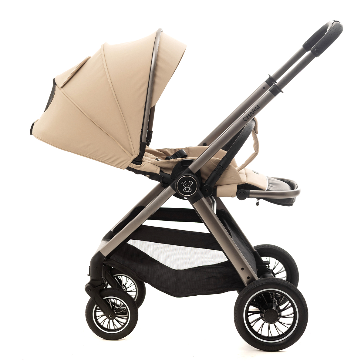 BBO KOLICA ZA BEBE 3u1 CHARM (QB622A) – BEIGE - Slika 6