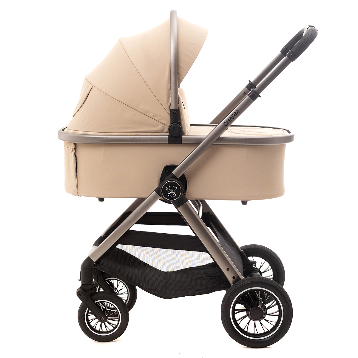 BBO KOLICA ZA BEBE 3u1 CHARM (QB622A) – BEIGE - Slika 9
