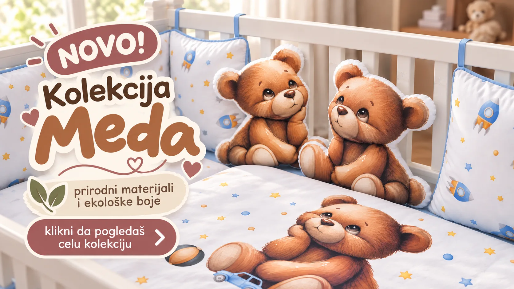 Kolekcija bebi opreme Meda