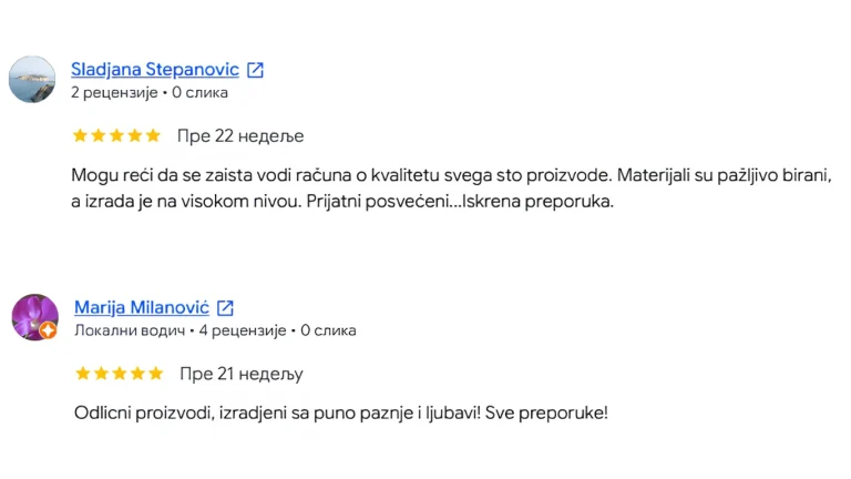 Recenzija kupca prodavnice Tri drugara