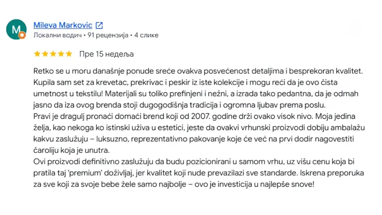 Recenzija kupca prodavnice Tri drugara